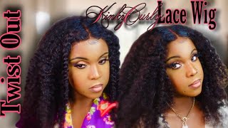 ‼️This Is My Hair • Twist Out On Kinky Curly Lace Wig Ft.Klaiyi Hair