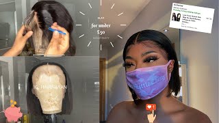 Trying Out A £50 Amazon Prime Wig! I Can'T Believe The Slay! Beauty On A Budget !