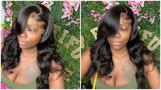 How To Slay Your Body Wave Wig Cut Layers & Curling Techniques |Slove Hair