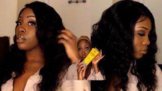 Initial Review | Iris Virgin Human Full Lace Wig | Nina 24 Inch”| How To Style A Full Lace Wig