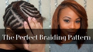 Braiding Pattern For A Side Part