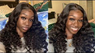 How Did I Install My Loose Wave Wig (First Time) | Tinashe Hair