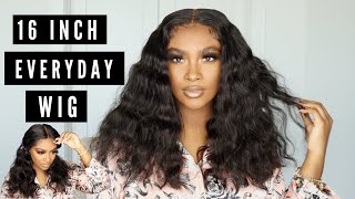 Cheap Budgetfriendly|Natural Everyday 16Inch Bodywave Hd Lace Wig| Quick & Easy Install|Asteriahair