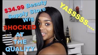 Review | Beauty Supply Store Lace Front Wig, Amazing Quality For 34.99 | Terria Lewis