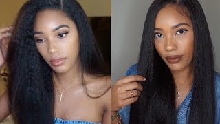 Kinky Straight Wig: Straightening And Curling Under $150: Rpghair