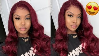 Omg This Wig Is Bomb! 99J Body Wave Lace Front Wig | Supernovahair