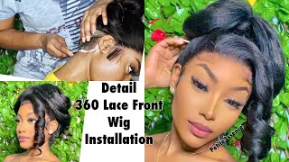 *New *360 Crystal Lace Wig!! Let’S Do A Detailed Ponytail Ft.Geniuswigs| Petite-Sue Divinitii
