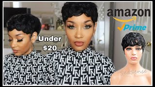 Must Watch!!! Super Affordable $16 Pixie Wig From Amazon