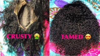 How To: Restore/Revive Old Curly Wig In Under 15 Minutes