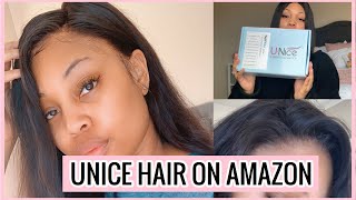 Most Affordable Amazon Transparent Lace Wig Feat. Unice Hair