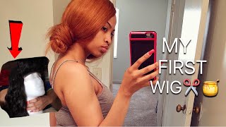Making My First Wig Ft Unice Hair❗️