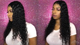 Aliexpress Wig | Affordable Pre Plucked Brazilian Curly 13X6 Lace Front Wig | Nemer Hair Update