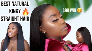  Best Most Affordable Kinky Straight Lace Front Wig Ever Lcheap Aliexpress Hair/Wig  | Yiroo Hair