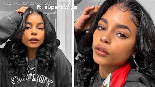 How I Customize My 360 Lace Wigs @ Home Ft Superbwigs || Ariana.Ava
