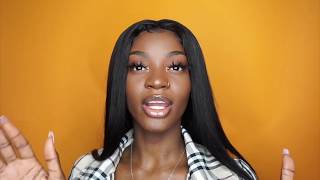 *Exposed* Brazilian Straight 13X6 Lace Front Wig | Ft Wondergirl Hair