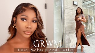 Full Grwm Date Night|Hair,Makeup And Outfit|Ready To Go Wig|Rpgshow