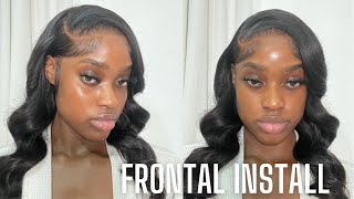 *Detailed* Start To Finish Lace Frontal Wig Install Ft Luvmehair | Beginner Friendly