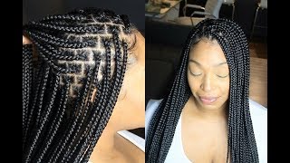 Knotless Box Braids // Everything You Need To Know // Slow Motion