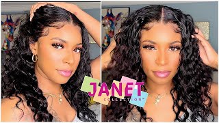 Beauty Supply Wig ! Synthetic Or Human Hair? | Janet Collection Lace Front Wig Install