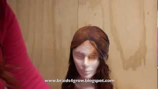How To Fake Bleach Knots On A Full Lace Wig