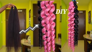 How-To: Diy Loose Curly Braiding Hair For  Goddess Braids And Crochet Style