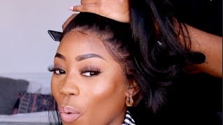 Full Lace Front Installation Tutorial For Beginners |  Lizzie Loves Hair