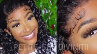 No Bleach Or Plucking Need! ! Skin Melt Lace Front Wig Ft. Rpgshow Lifestyle | Petite-Sue Divinitii