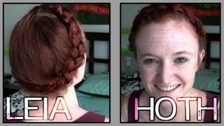 Star Wars Hair Tutorial - Leia Hoth Crown Braid