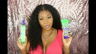 Wavy Wig Tutorial: My Curly/Wavy Hair Routine | Frizz Free Wet Look | Wow African