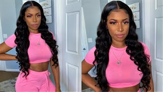 26 Inch Aliexpress Wig | Affordable Pre Plucked Wig | Body Wave Lace Front Wig |  |Julia Hair