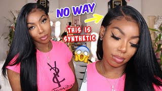 Servin Realness Virgin Hair Dupe!!! Mayde Beauty X01 Lace Wig| Kennysweets