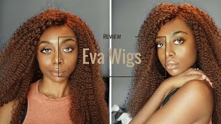 Custom Kinky Curly Full Lace Wig Review | Eva Wigs