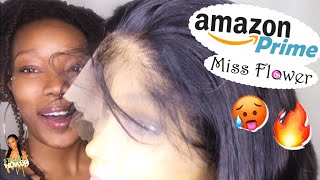 Best 13X6 Lace Wig On Amazon?!  Feat. Miss Flower | Wig Unboxing