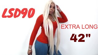 Harlem 125 Synthetic Swiss Lace Wig - Lsd90 (6 Inch Deep Part, Extra Long 42 Inch) --/Wigtypes.Com