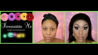 How To: Natural Hair Protective Styling | Irresistible Me Full Lace Wigs | Demo & Review