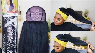 How To Diy Insta Bun Wig /Using Xpression Braiding Hair / Insta Ponytail