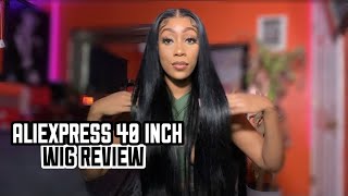 Updated 40 Inch 250% Density Aliexpress Wig Review Seddity Hair