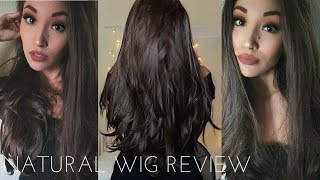 Uniwigs Natural Brunette Lace Front Synthetic Wig Review
