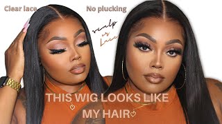 New Crystal Lace!!! 13X6.5 Skin Melted | Realistic Hairline Wig For Beginners - Atina Hair