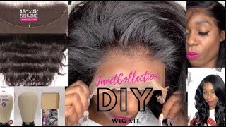 The Perfect Christmas Gift Janet Collection Diy Wig Kit & 13*5 Hd Lace Frontal