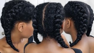 How To Cornrow Braid For Beginners | Clear Easy Steps