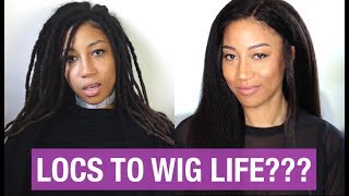 From Dread Locks To Lace Wig | Kinky Straight Lace Wig From Bestlacewigs.Com