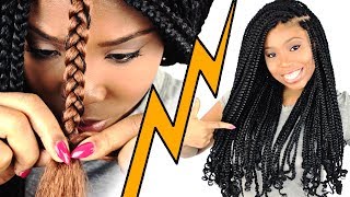 How To: Box Braids For Beginners! (Step By Step)