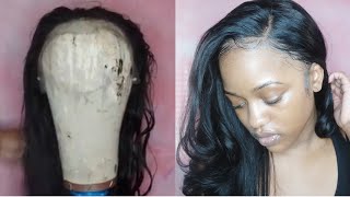 Glueless Lace Frontal Wig - Brazilian Bodywave From Alipearl