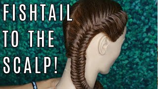 How To Do A Fishtail Braid On The Scalp