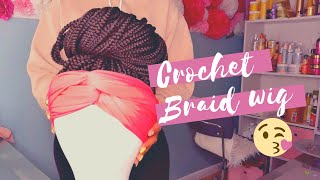 Crochet Box Braid Wig In 30 Minutes!!! W/Two Styles| Ponpon Sisters