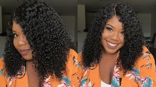 The Best Curly Hair Everrrr | Indian Remy Full Lace Wig Tutorial |