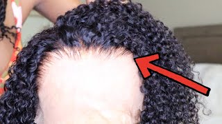 Unnatural Hairline?? Lets Fix! + Wash N Go On A Lace Wig?? Must See! | Klaiyi Hair | Twingodesses
