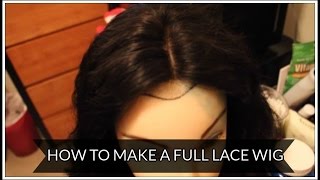 How To Make A Full Lace Wig + Closure | Beginner Friendly |