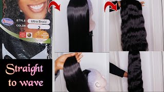 How To: Curl Synthetic Hair ( No Curler No Heat)